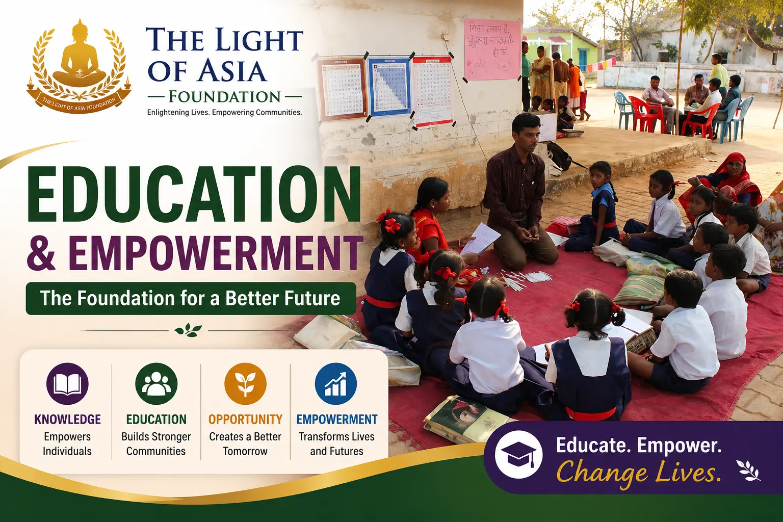 Education and Empowerment: The Foundation for a Better Future