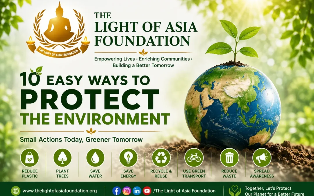 10 Easy Ways to Protect the Environment: Small Actions That Create a Greener Future