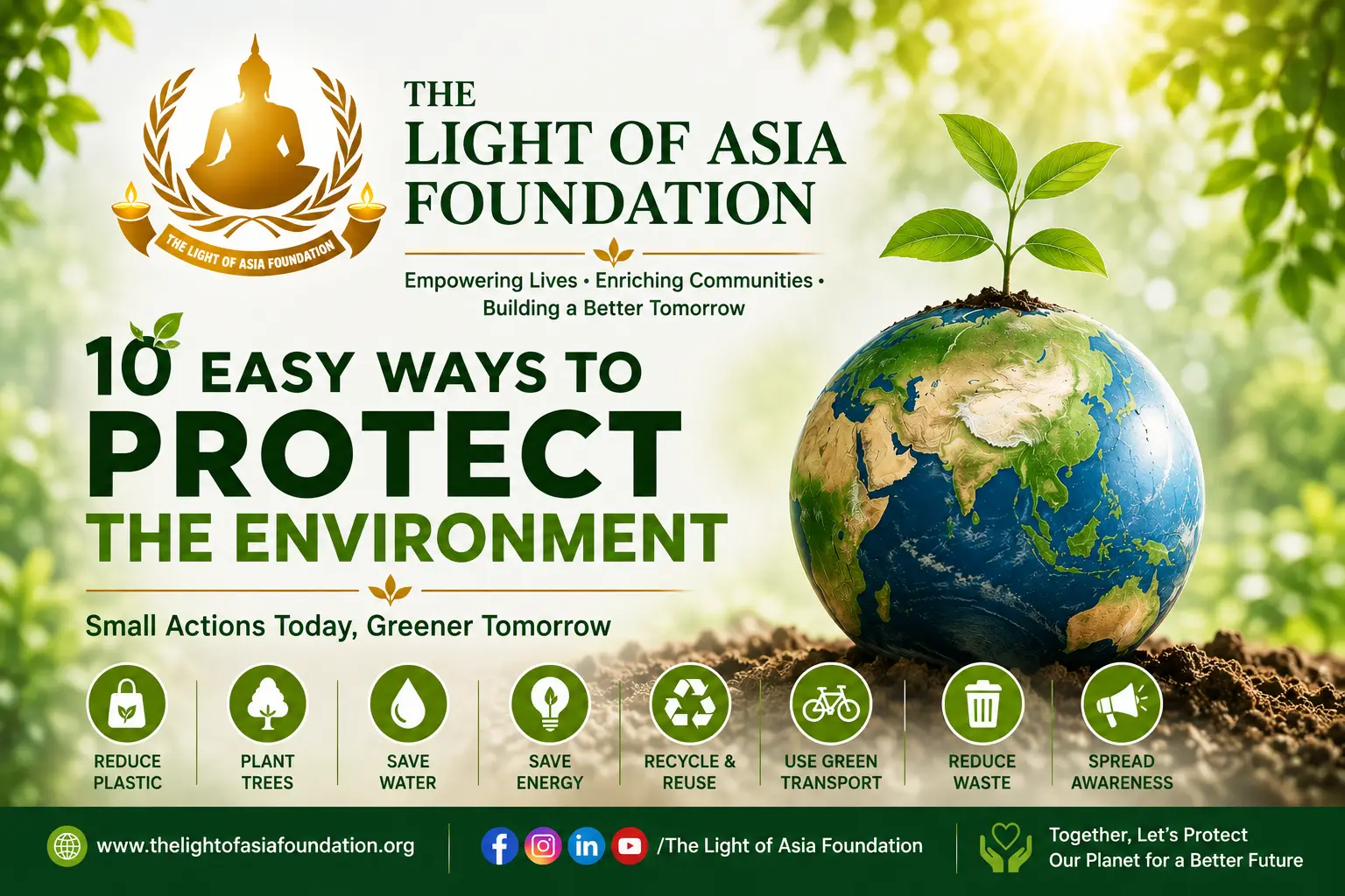 10 Easy Ways to Protect the Environment: Small Actions That Create a Greener Future